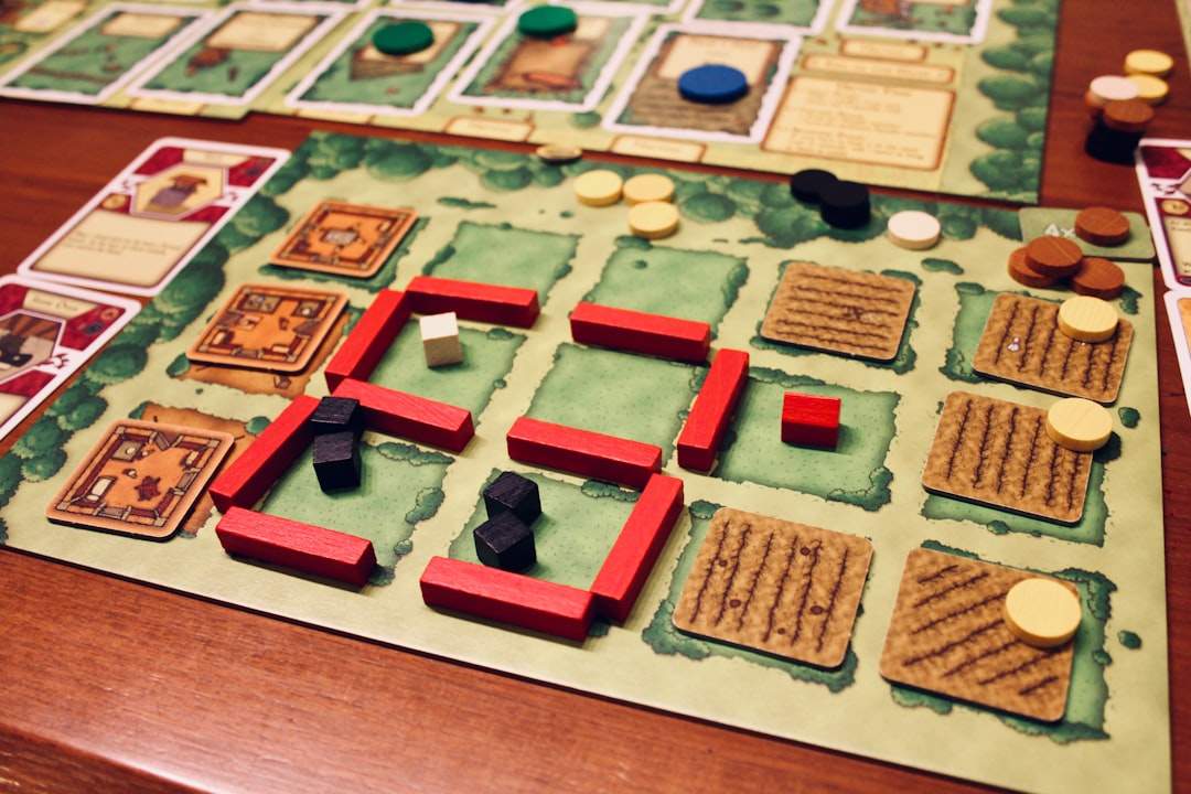 Farming board game (Agricola)